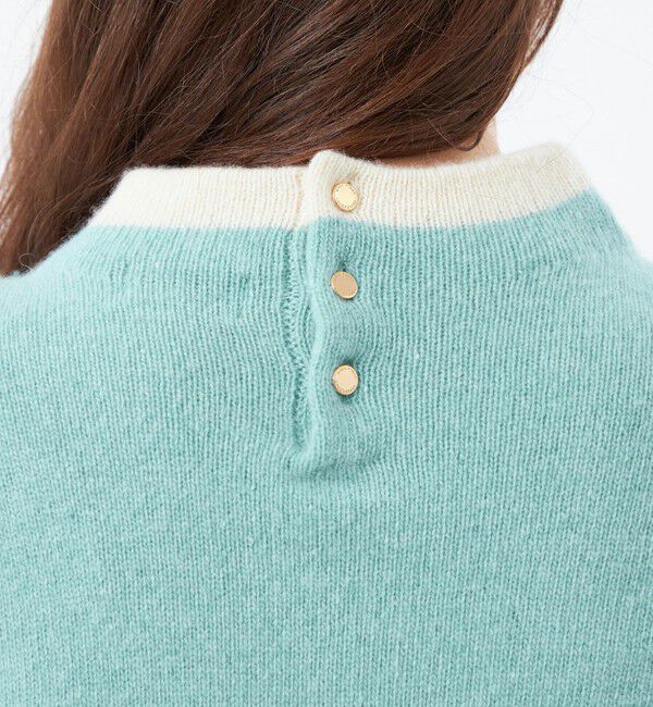 MACKINTOSH PHILOSOPHY「Cleric Collar Knit ウールカシミヤ製」|ニット・セーター|