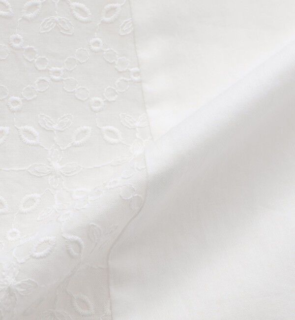 MACKINTOSH PHILOSOPHY「エンブロイダリーレースシャツ」|シャツ・ブラウス|