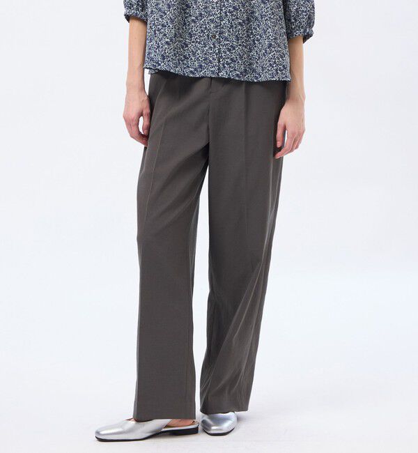 MACKINTOSH PHILOSOPHY「【MP STANDARD TROUSERS 001 WIDE FIT】DRY OXFORD製」|その他|チャコールグレー