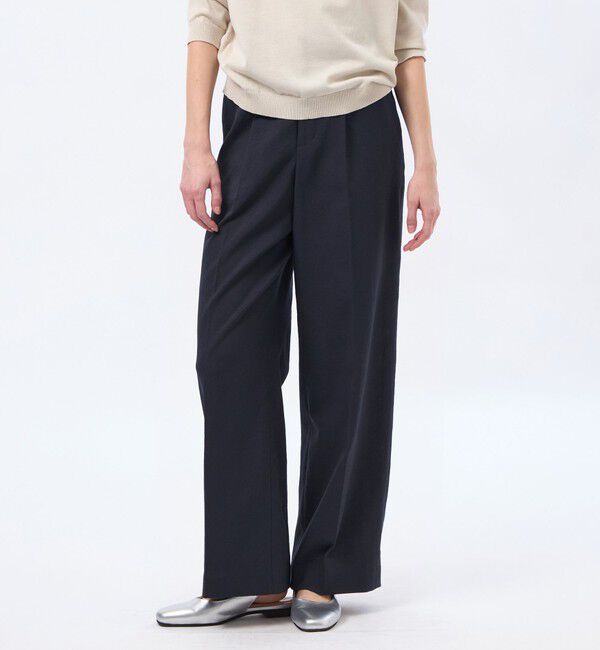 MACKINTOSH PHILOSOPHY「【MP STANDARD TROUSERS 001 WIDE FIT】DRY OXFORD製」|その他|ネイビー