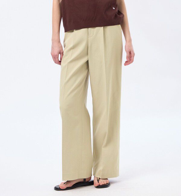 MACKINTOSH PHILOSOPHY「【MP STANDARD TROUSERS 001 WIDE FIT】DRY OXFORD製」|その他|イエロー