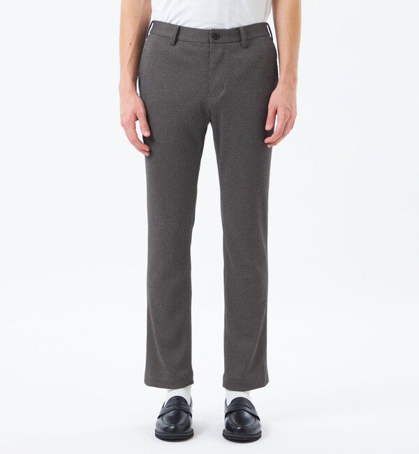 MACKINTOSH PHILOSOPHY「テーラードジャーシー パンツ ミニワッフル」|スラックス|