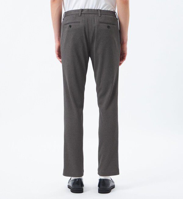 MACKINTOSH PHILOSOPHY「テーラードジャーシー パンツ ミニワッフル」|スラックス|