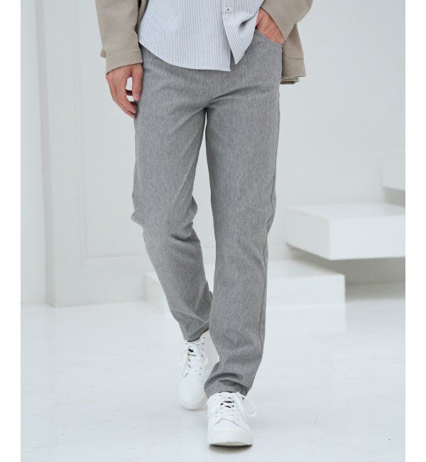 ikka「【雑誌MonoMax4月号掲載】GOKU楽パンツ EASY STRETCH 5ポケット「小泉孝太郎さん着用モデル」」|その他|