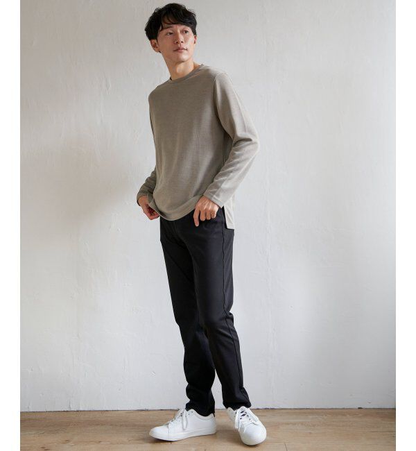 ikka「【雑誌MonoMax4月号掲載】GOKU楽パンツ EASY STRETCH 5ポケット「小泉孝太郎さん着用モデル」」|その他|