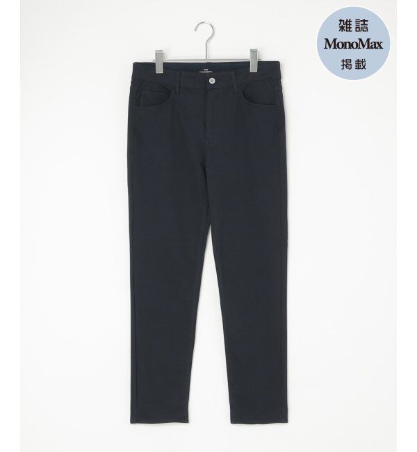 ikka「【雑誌MonoMax4月号掲載】GOKU楽パンツ EASY STRETCH 5ポケット「小泉孝太郎さん着用モデル」」|その他|ネイビーブルー