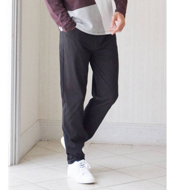 ikka「【雑誌MonoMax4月号掲載】GOKU楽パンツ EASY STRETCH 5ポケット「小泉孝太郎さん着用モデル」」|その他|