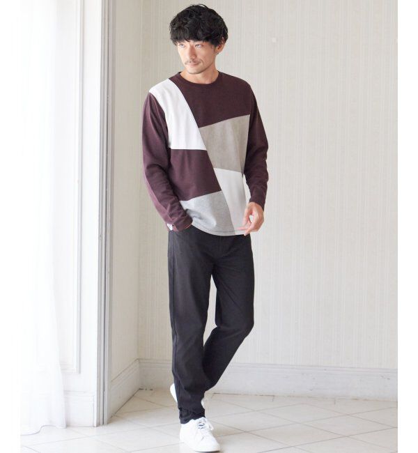 ikka「【雑誌MonoMax4月号掲載】GOKU楽パンツ EASY STRETCH 5ポケット「小泉孝太郎さん着用モデル」」|その他|