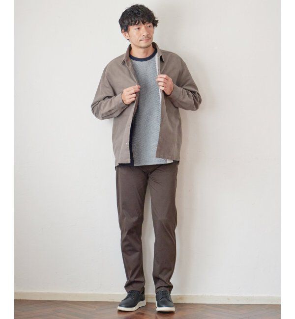 ikka「【雑誌MonoMax4月号掲載】GOKU楽パンツ EASY STRETCH 5ポケット「小泉孝太郎さん着用モデル」」|その他|