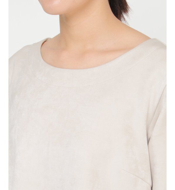 IKKA LOUNGE「ベロアダンボールプルオーバー」|Tシャツ・カットソー|