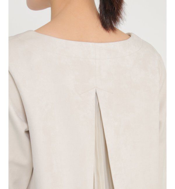 IKKA LOUNGE「ベロアダンボールプルオーバー」|Tシャツ・カットソー|