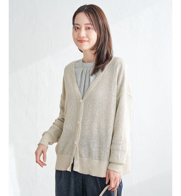 ikka「ブークレーVネックカーディガン」|その他|