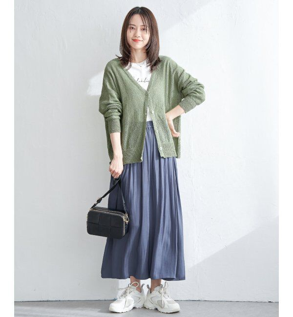 ikka「ブークレーVネックカーディガン」|その他|
