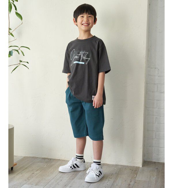 ikka kids「6.5分袖綿ストレッチイージーパンツ（120~160cm）」|その他|