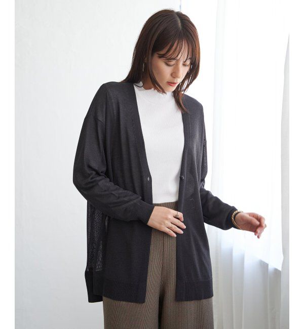 ikka「アラエルハリヌキカーディガン」|その他|