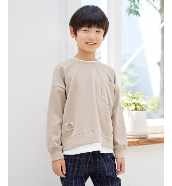 ikka kids「ゴクラクカノコDBレイヤーPO」|Tシャツ・カットソー|