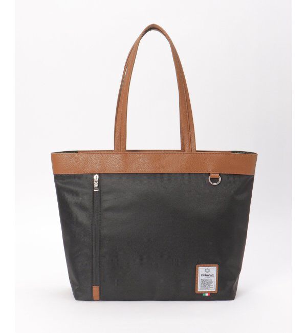 ikka「配色切り替えトートバッグ」|その他|ブラック