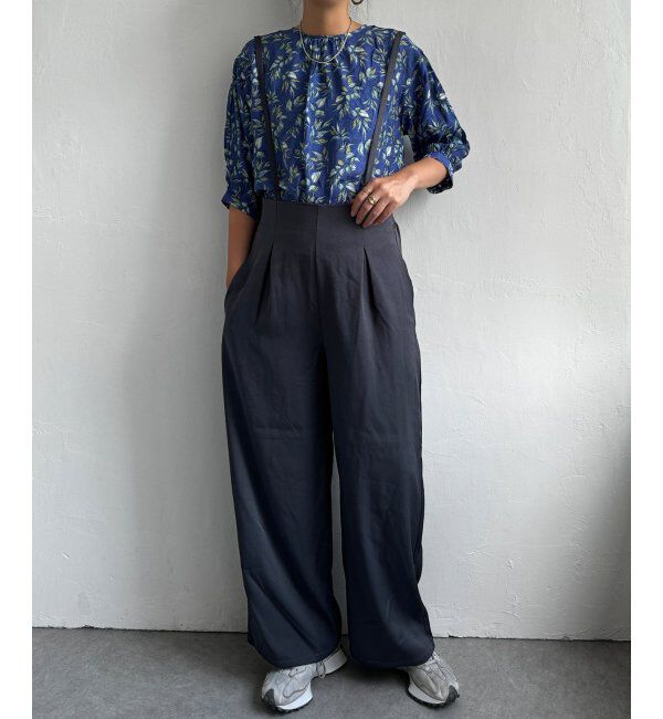 Lbc with Life「RN2WAYプリントブラウス」|シャツ・ブラウス|