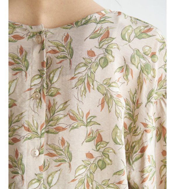 Lbc with Life「RN2WAYプリントブラウス」|シャツ・ブラウス|