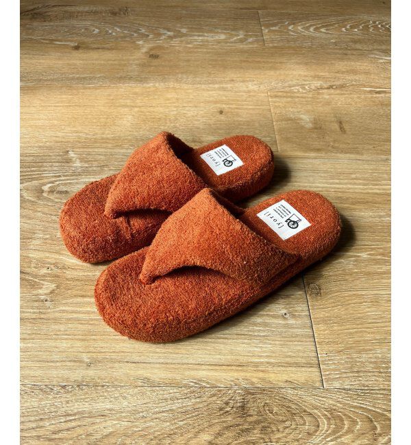 Lbc with Life「YORI パイルトングスリッパ Lサイズ」|その他|オレンジ