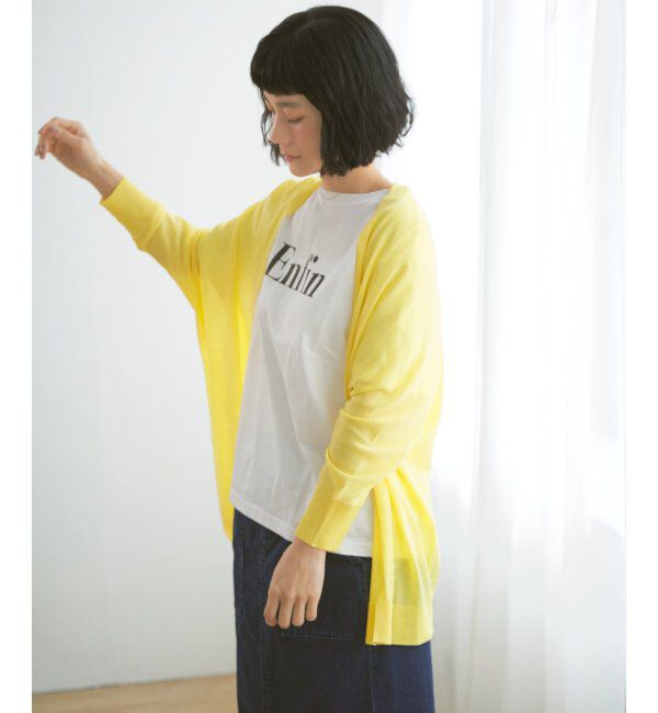 Lbc with Life「リネンライクトッパーカーディガン」|カーディガン|