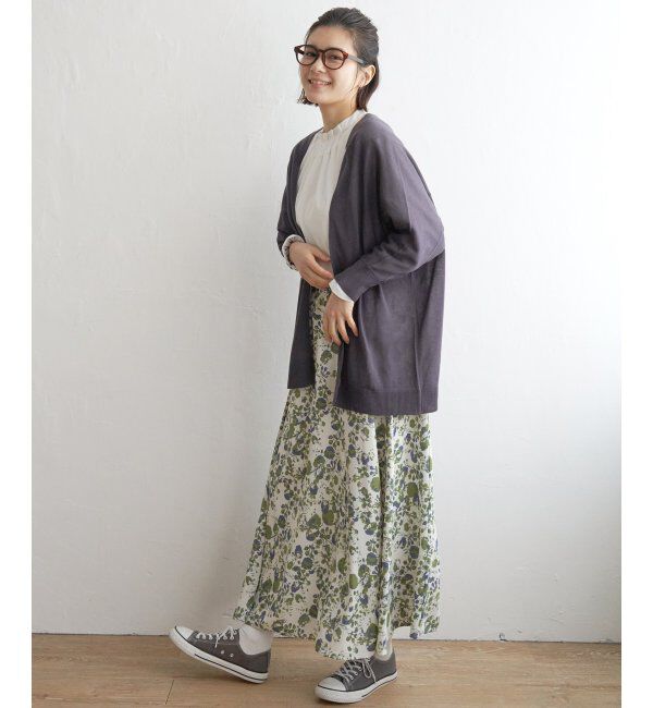 Lbc with Life「リネンライクトッパーカーディガン」|カーディガン|