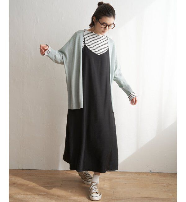 Lbc with Life「リネンライクトッパーカーディガン」|カーディガン|