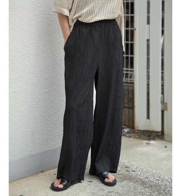 Lbc with Life「エアプリーツワイドイージーパンツ」|その他|