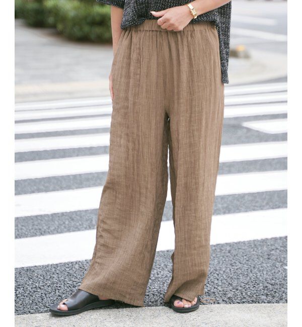 Lbc with Life「エアプリーツワイドイージーパンツ」|その他|