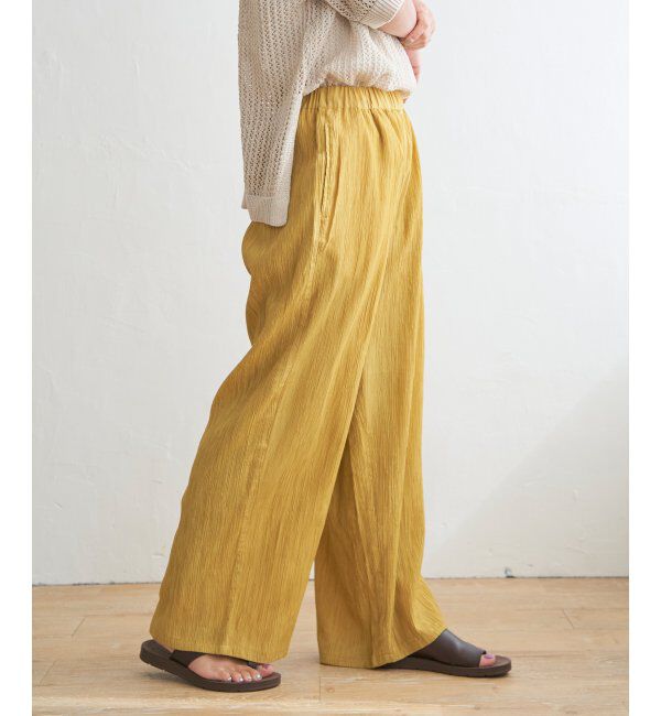 Lbc with Life「エアプリーツワイドイージーパンツ」|その他|