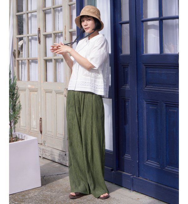 Lbc with Life「エアプリーツワイドイージーパンツ」|その他|