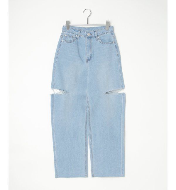 VENCE share style「ダメージデニム」|デニム|