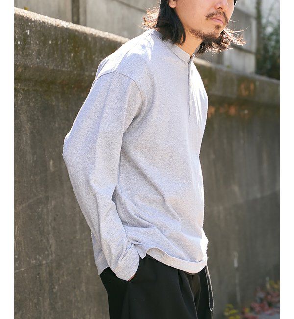 VENCE share style「【Goodwear】ヘンリーネックBIGロンT」|Tシャツ・カットソー|