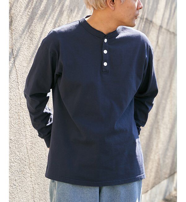 VENCE share style「【Goodwear】ヘンリーネックBIGロンT」|Tシャツ・カットソー|