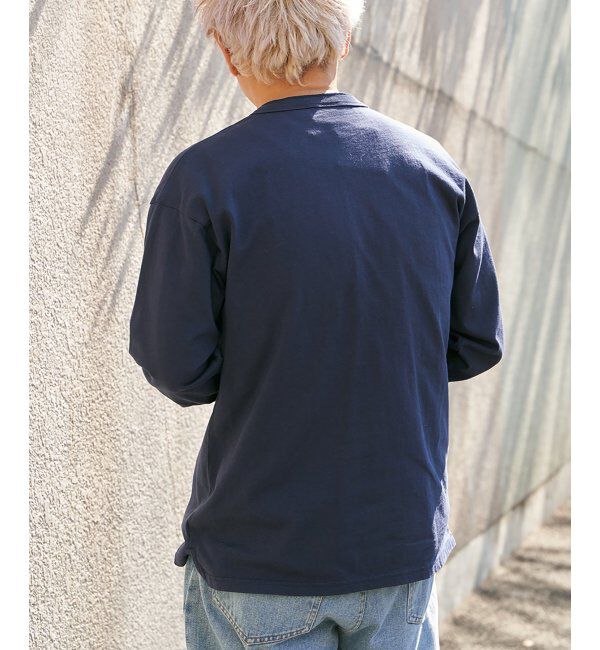 VENCE share style「【Goodwear】ヘンリーネックBIGロンT」|Tシャツ・カットソー|