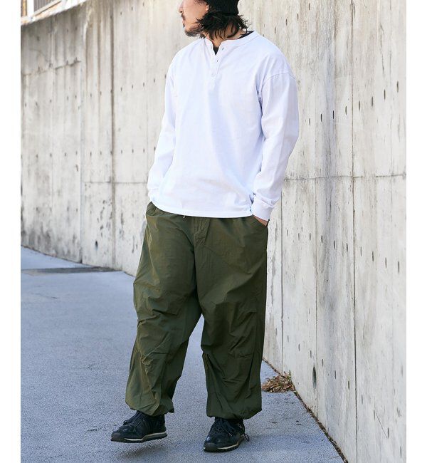 VENCE share style「【Goodwear】ヘンリーネックBIGロンT」|Tシャツ・カットソー|