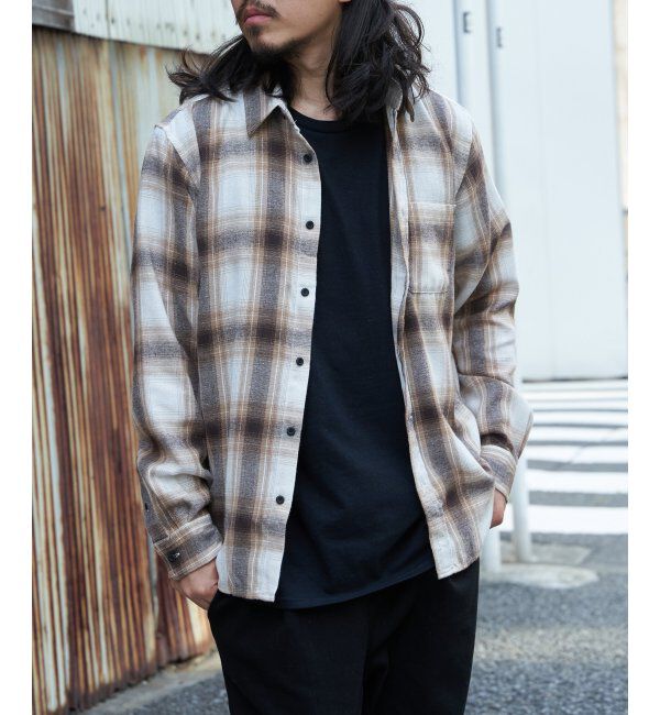 VENCE share style「TCネルチェックシャツ」|シャツ・ブラウス|