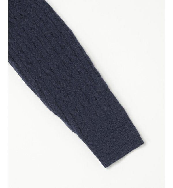 VENCE share style「BEVERLY HILLS POLO CLUB ケーブル編みポロカーデ」|カーディガン|