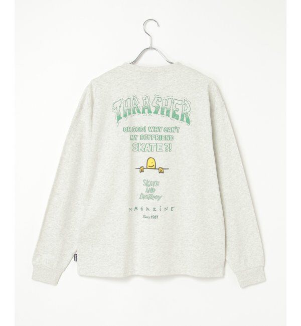 VENCE share style「THRASHER スラッシャー マークゴンザレスロゴロンＴ」|Tシャツ・カットソー|