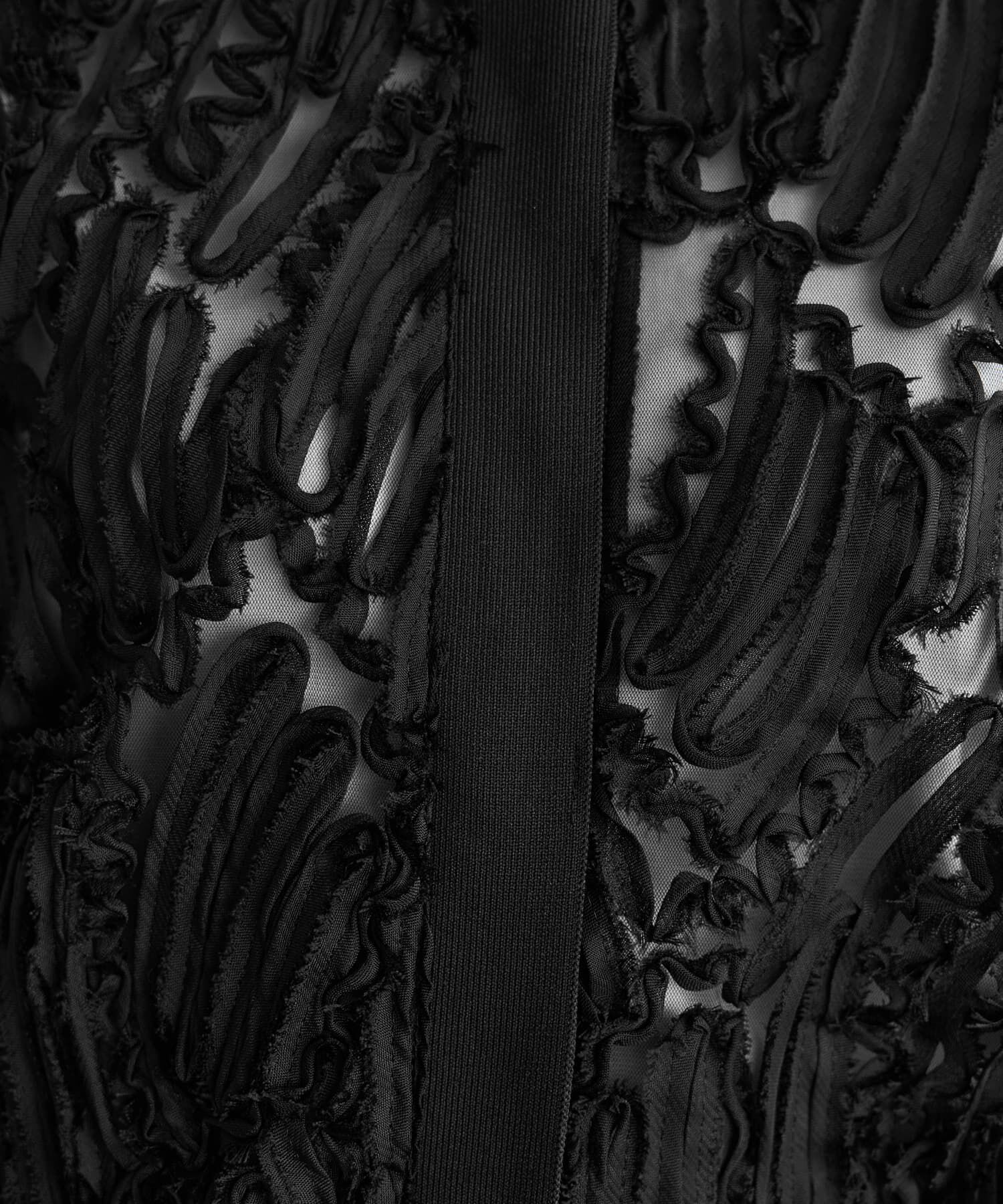 STYLE DELI「【LUXE】チュールにデコレーションカーディガン」|カーディガン|