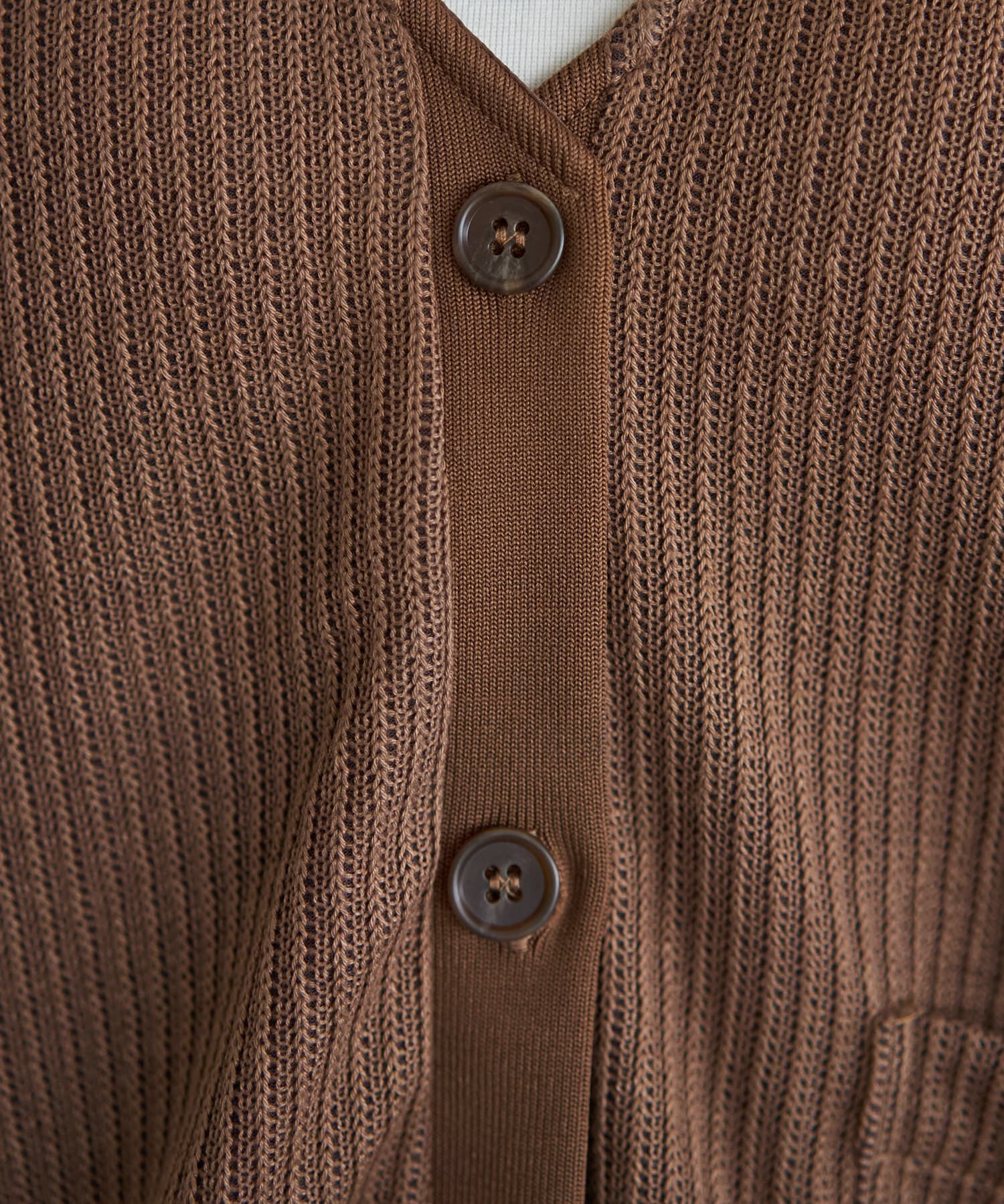 STYLE DELI「リラックスニットソーカーディガン」|カーディガン|