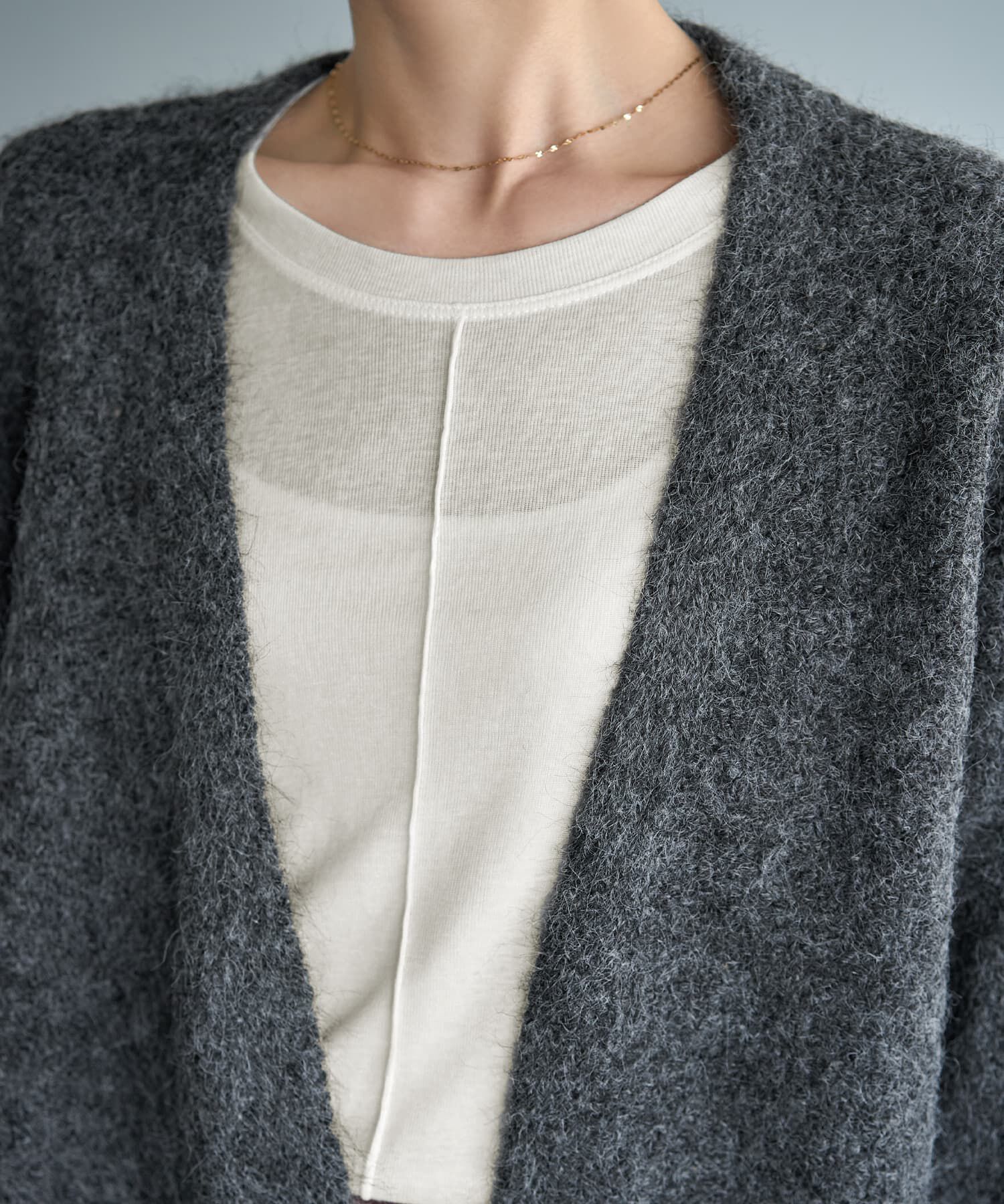 STYLE DELI「ふんわりカーヴィーニットガウン」|ニット・セーター|