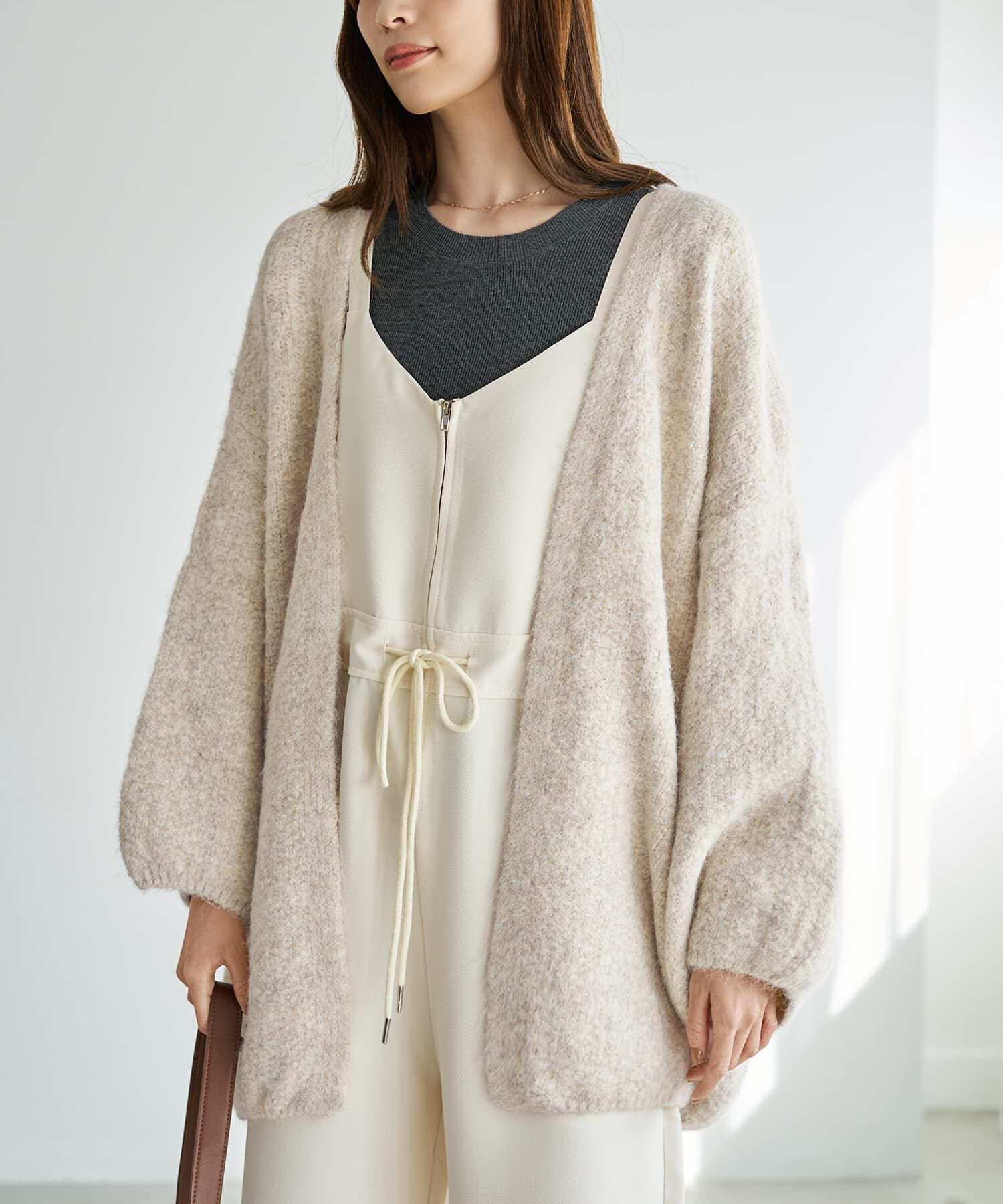 STYLE DELI「ふんわりカーヴィーニットガウン」|ニット・セーター|