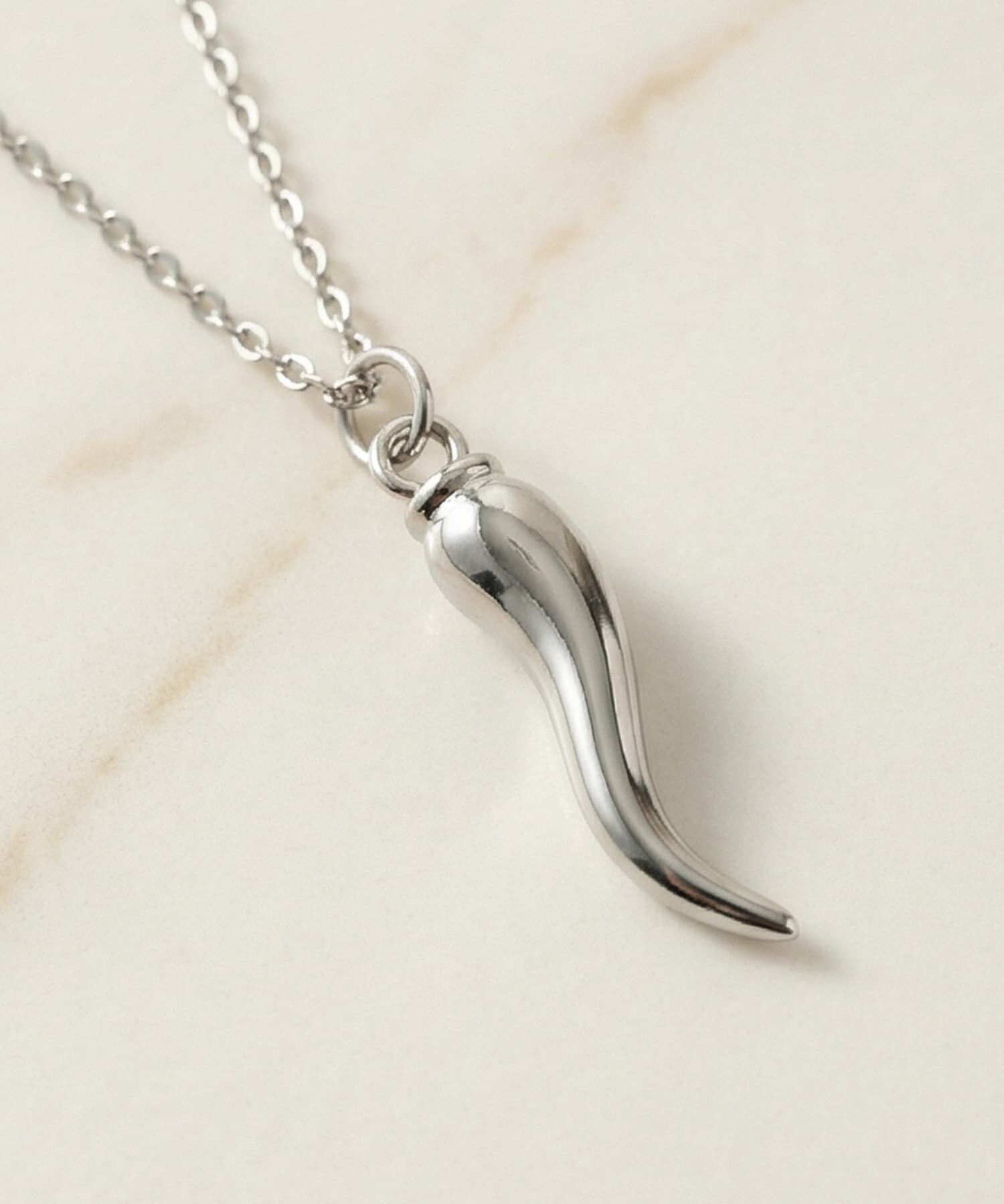 STYLE DELI「【DELI by】イタリアンホーン・ペッパーペンダントネックレス」|ネックレス|