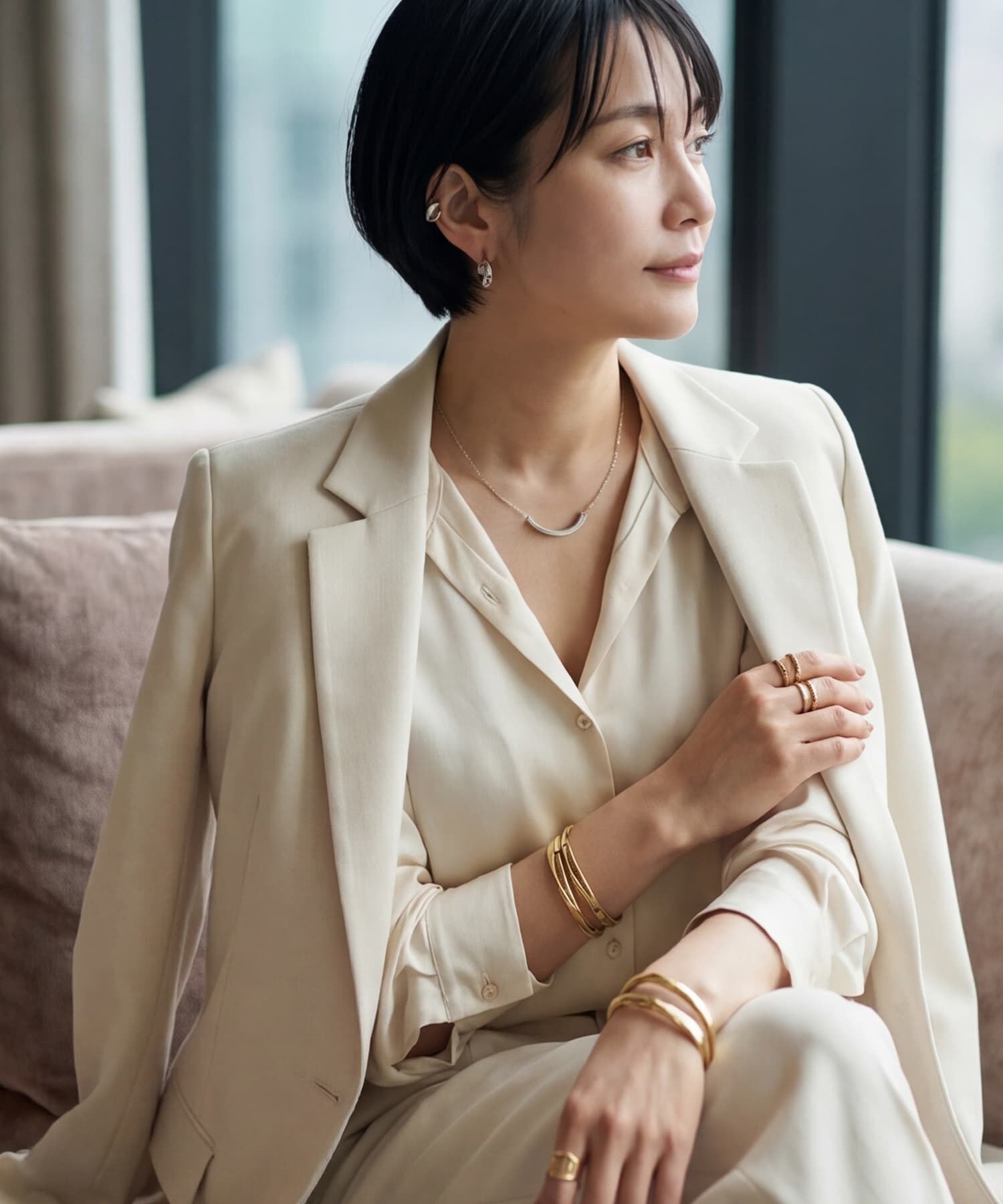 STYLE DELI「【DELI by】アーチラインネックレス」|ネックレス|