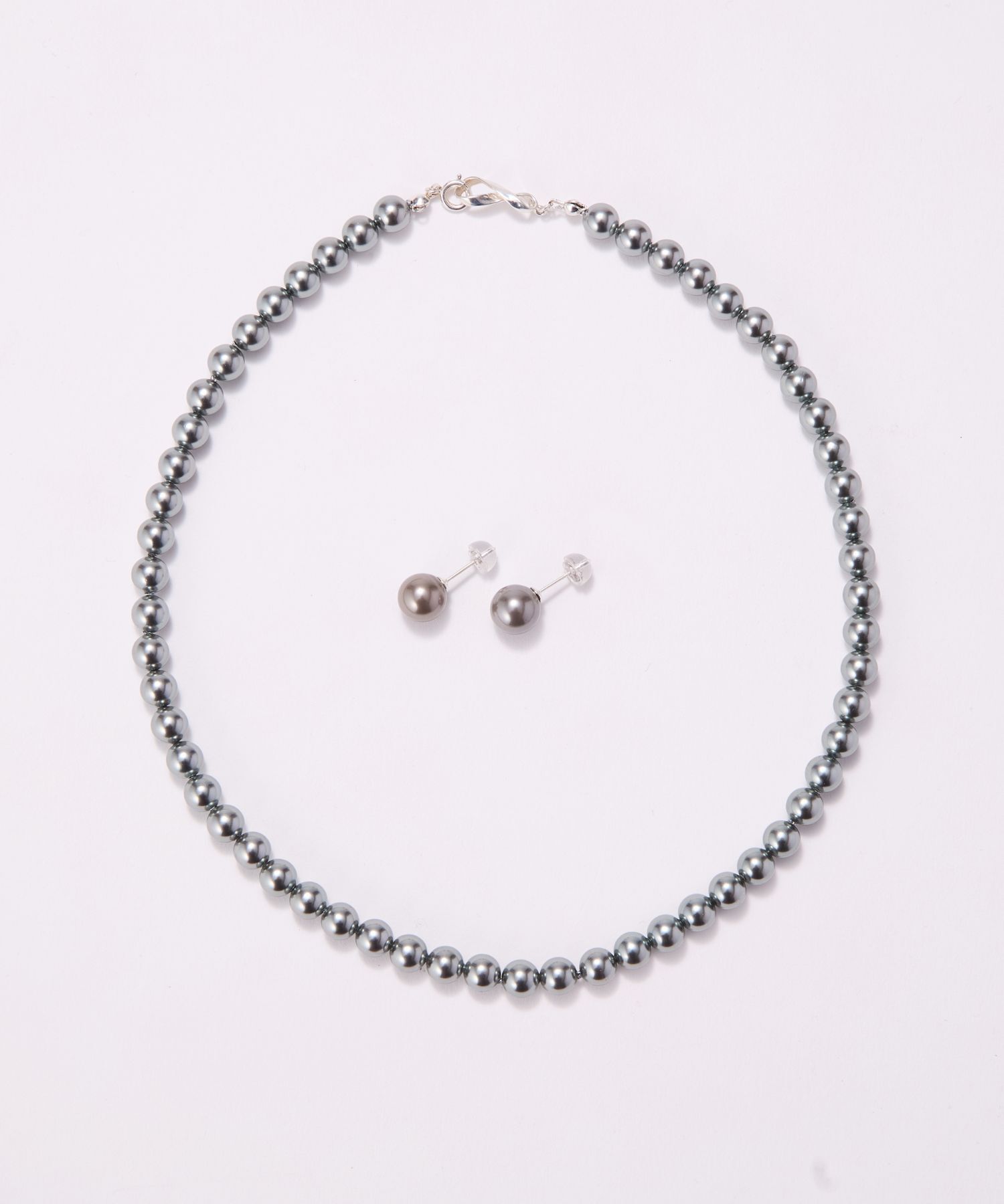 JUPITER「【国産貝パール】フォーマルパールネックレス＆ピアスセット」|ネックレス|