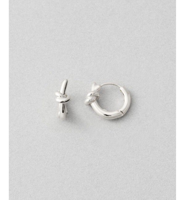 Jouete「[スナップピアス] ノット」|ピアス|プラチナム