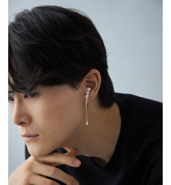 Jouete「[インイヤーカフス] パール チェーン」|イヤーカフ|