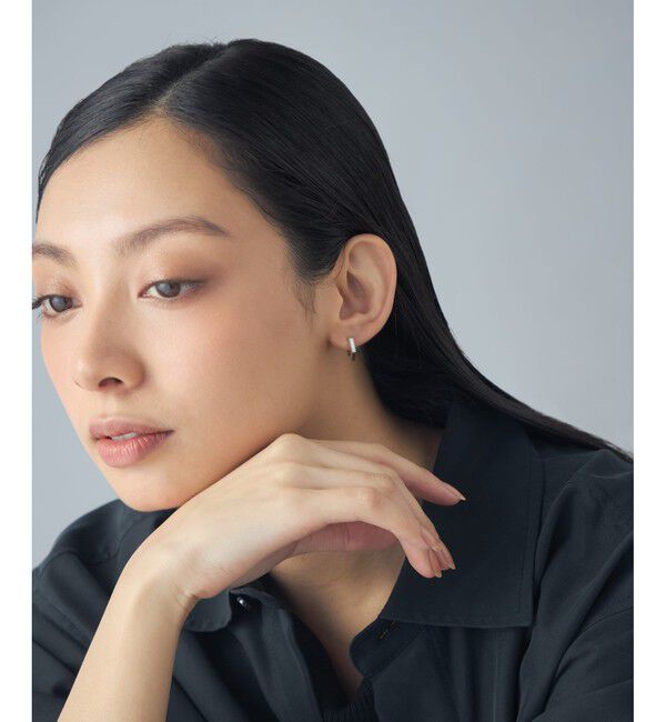 Jouete「[スナップピアス] ヘキサゴン ジルコニア」|ピアス|