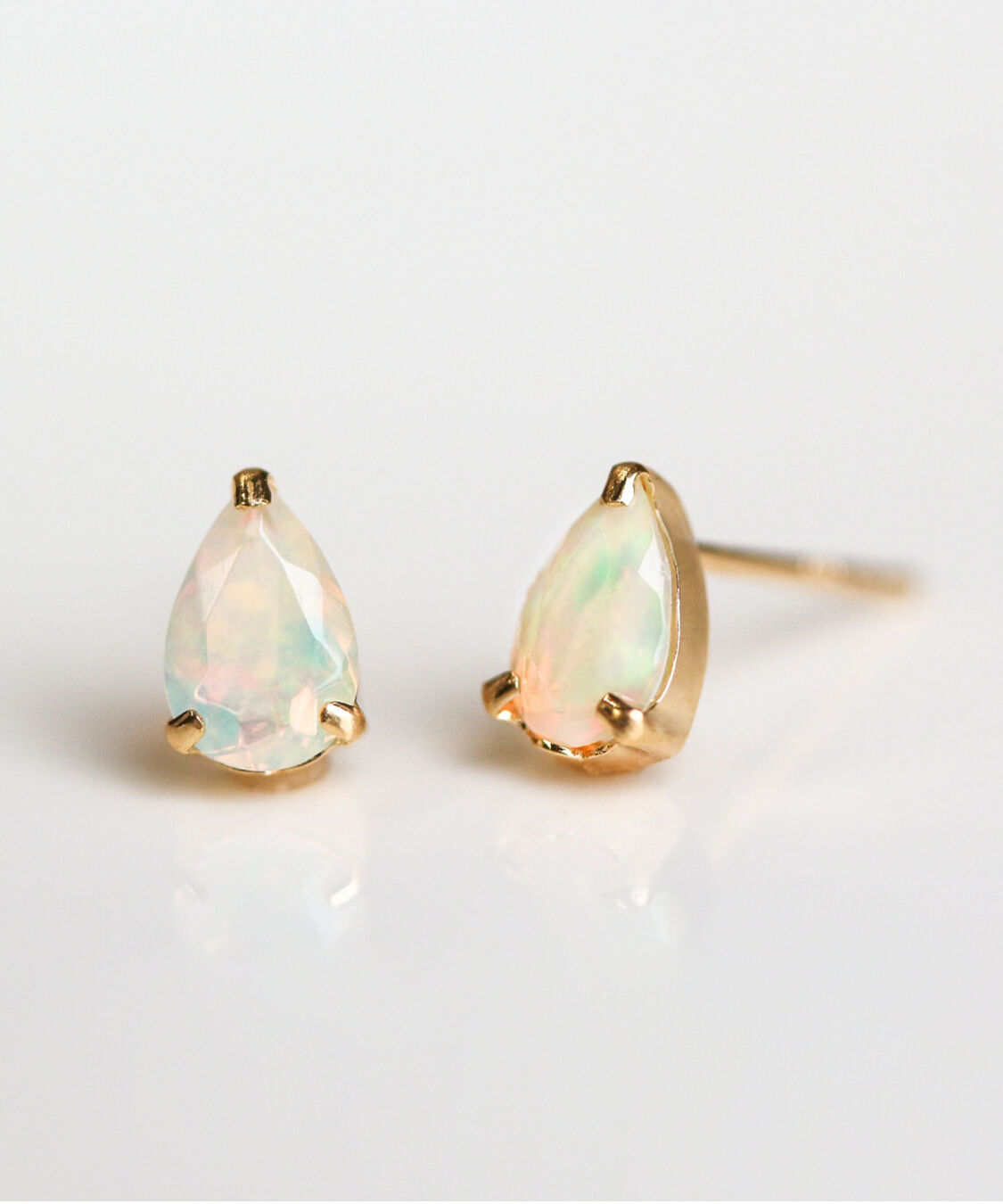  「オパール ピアス  | K18」|ピアス|